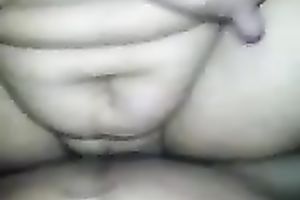 Pure non-professional fat Indian milf white women rides and sucks my boner