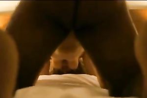 Blonde bitch enjoys passionate interracial sex with my dark ally