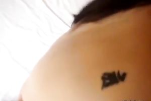 Nasty Korean nympho acquires pounded hard in missionary position