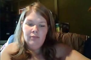 big beautiful woman floozy is exceedingly proud of her massive natural tits
