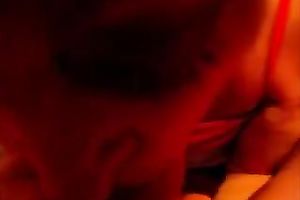 Outrageous body of a golden-haired cougar in my dorm room