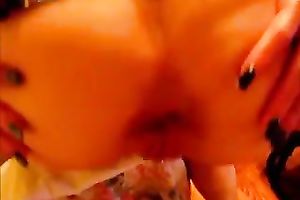 Outrageous body of a golden-haired cougar in my dorm room