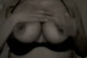 Super horny Arab slutwife likes showing off her huge mangos