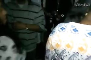 This party whore indeed knows how to shake her pleasing bum seductively