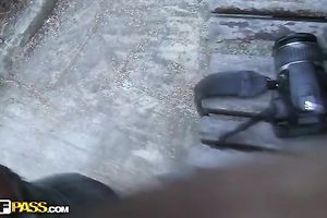 Admirable dark brown favours a fellow with a precious oral stimulation in POV video