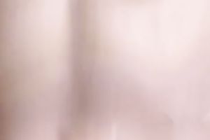 Horny mature woman Olga is playing with the shower head in her baths