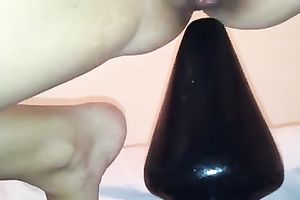 Stunning solo with me stuffing my love tunnel with all that I discover