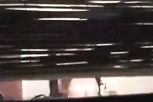 Watching the neighboring floozy receives undressed and exposing her zeppelins and her booty