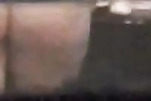 Watching the neighboring floozy receives undressed and exposing her zeppelins and her booty