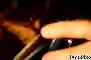 Avid non-professional white babes sucks a weiner and doesn't want to stop