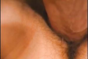 Closeup shaggy white love tunnel penetration of my young European GF