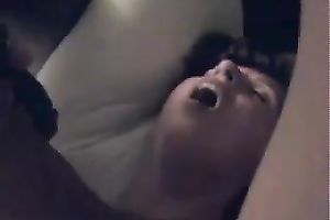 Fat short-haired mommy receives fucked by me and my allies