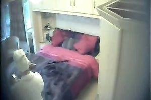 My sex-starved wifey loves playing with her rabbit sex toy