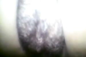 Curly big snatch of a prostitute fucked and stretched