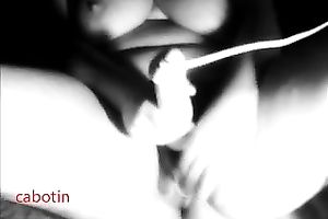 Breasty amateur aged brickhouse masturbates with a magic wand