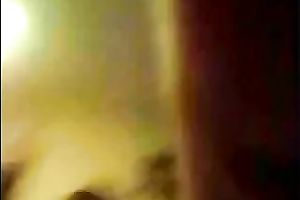 Web Camera video with an non-professional whore slamming her fur pie with a toy