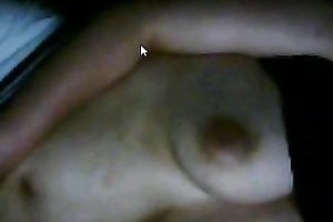 Solo act with my ex paramour rubbing her bra buddies and bawdy cleft