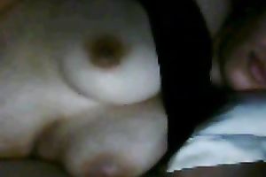 Solo act with my ex paramour rubbing her bra buddies and bawdy cleft