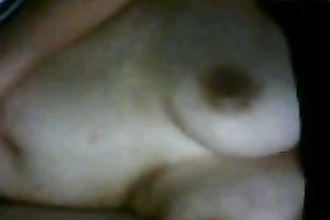 Solo act with my ex paramour rubbing her bra buddies and bawdy cleft