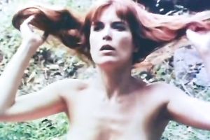 Torrid rural ginger sweetheart shows her ideal deepthroat skills