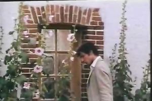 That golden-haired delicious cougar lets that brunette hair tease her in the shower