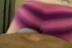 Pale skin lewd legal age teenager lapdances on the palpitating dick of her boyfriend