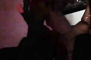 Homemade clip with me pounding my corpulent wife's cunt