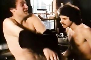 Appealing dark brown in super hawt underware acquires spit roasted hard