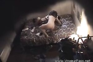 Hidden livecam clip with me destroying my GF's cookie indoors