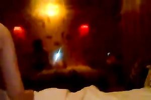 Hot slut with a perfectly obese butt is bouncing on my knob