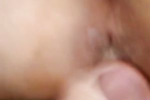 Jizzed in her constricted and new arse gap after this guy was done fucking her