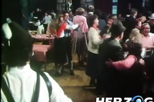 Horny crowd of hot sweethearts and desirous studs arrange group sex fuckfest