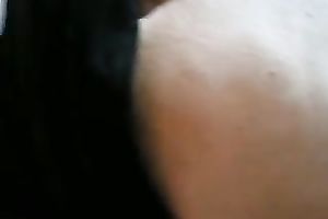 My chunky older white bitch allows me to play with her mangos and shaved snatch