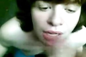 Ugly street bitch sucks my dick like a super qualified wench