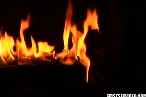 Flirty ebon nympho with worthy gazoo takes part in a threesome