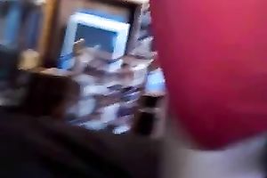 Sensual dark brown hottie shows me her blowjob skills and acquires drilled