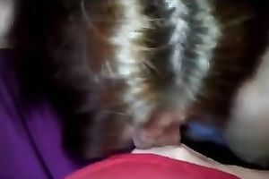 Sensual dark brown hottie shows me her blowjob skills and acquires drilled