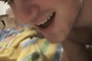 My blond GF lets me fuck her muff unfathomable after engulfing my jock