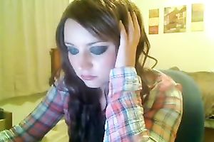 This horny web camera model is a flawless match for professionals