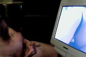 My sexy girlfriend sent me hawt topless photos and I jerked off