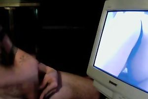 My sexy girlfriend sent me hawt topless photos and I jerked off