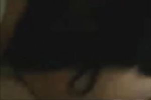 She puts a fuck-rubber on my pecker and licks it in advance of taking in her snatch