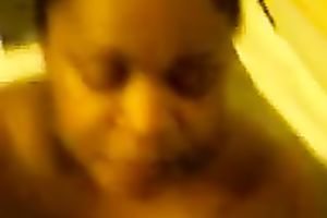 My dark Married slut needs protein facial mask and I give it her