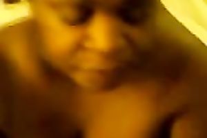 My dark Married slut needs protein facial mask and I give it her