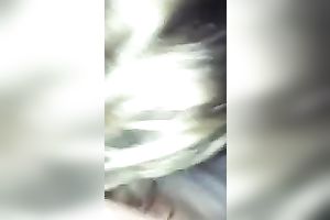 Cock hungry legal age teenager honey puts her face under my balls