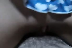 Shaved taut legal age teenager cunt fucked in missionary position