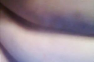 My bulky slutwife plays with a fur pie pump in hardcore homemade solo