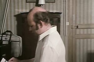 Horn-mad and nasty brunette hair acquires double permeated