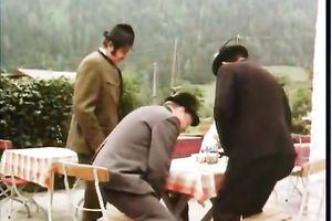 Kinky golden-haired head harlot passionately rides on lengthy cock of her passive hubby