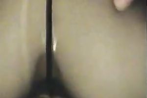 Riding a dick of my spouse wearing a black nylon hose